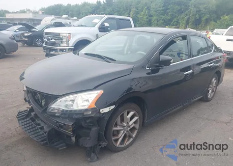 2015 Nissan Sentra Sr из США, поврежденный, VIN 3N1AB7AP1FY378851
